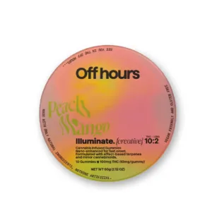 Off Hours - Illuminate 5:1 THC:CBG - Peach Mango - 10pk - 100mg