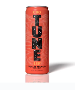 Tune UP - Peach Mango - CBG Seltzer - 25mg