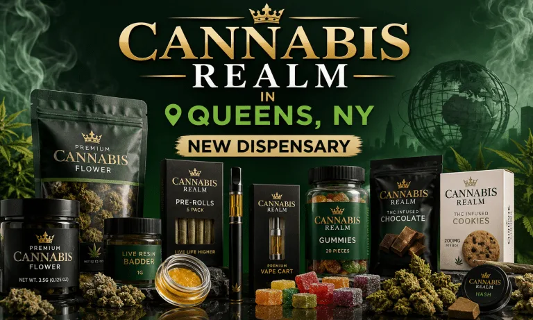 Cannabis Realm of NY dispensary and delivery service in Queens